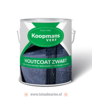 Koopmans houtcoat zwart