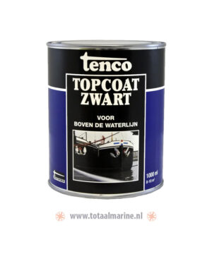 Tenco Topcoat zwart